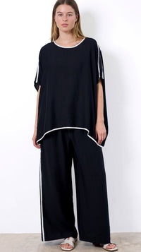BOHO AUSTRALIA / TERRY PANTS / BLACK / C25133285
