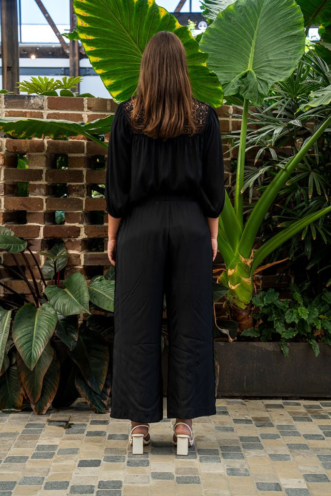 BOHO AUSTRALIA / OLIWIA PANTS / BLACK C26483315
