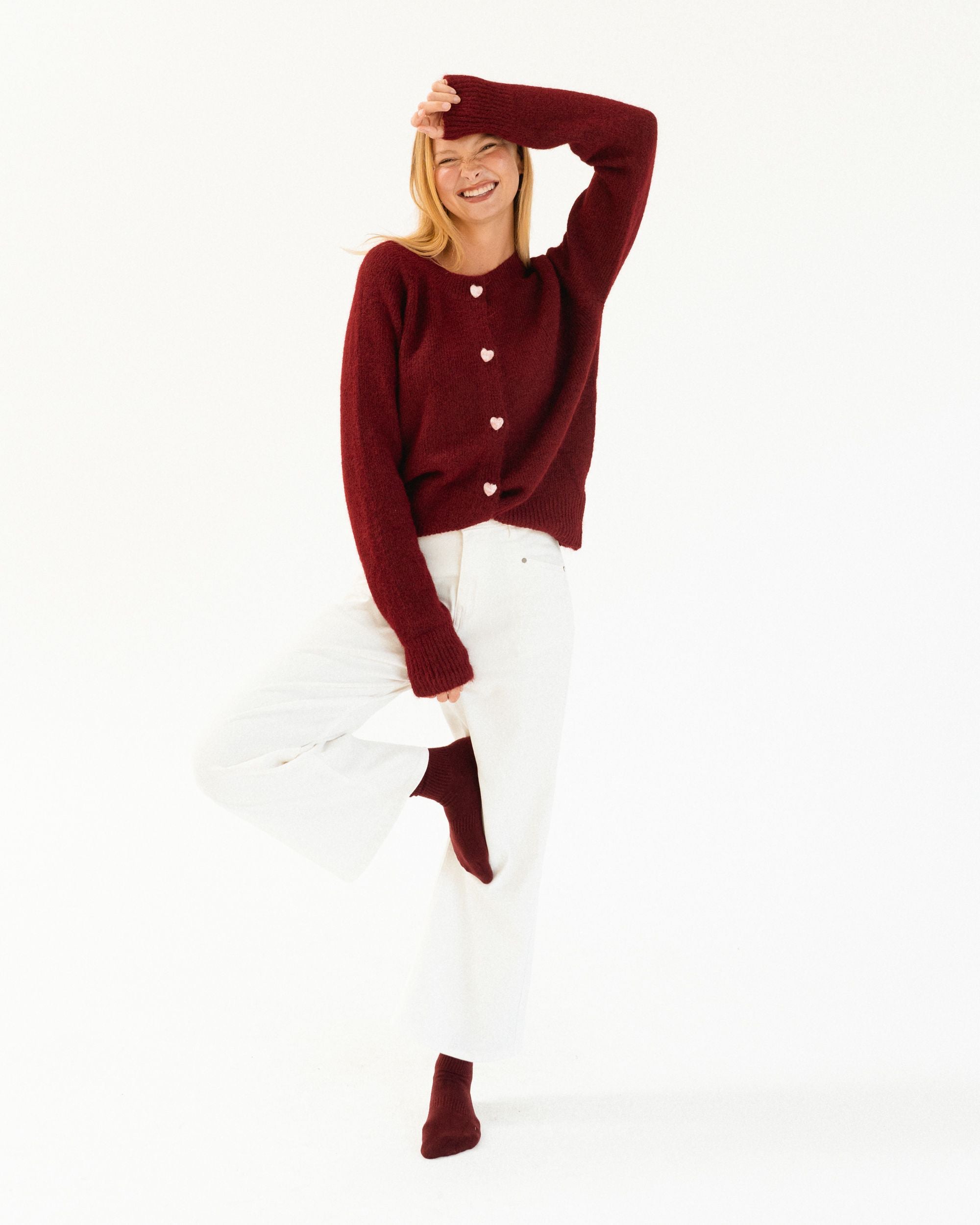 PAPER HEART / TEDDY KNIT CARDIGAN/ PH13991