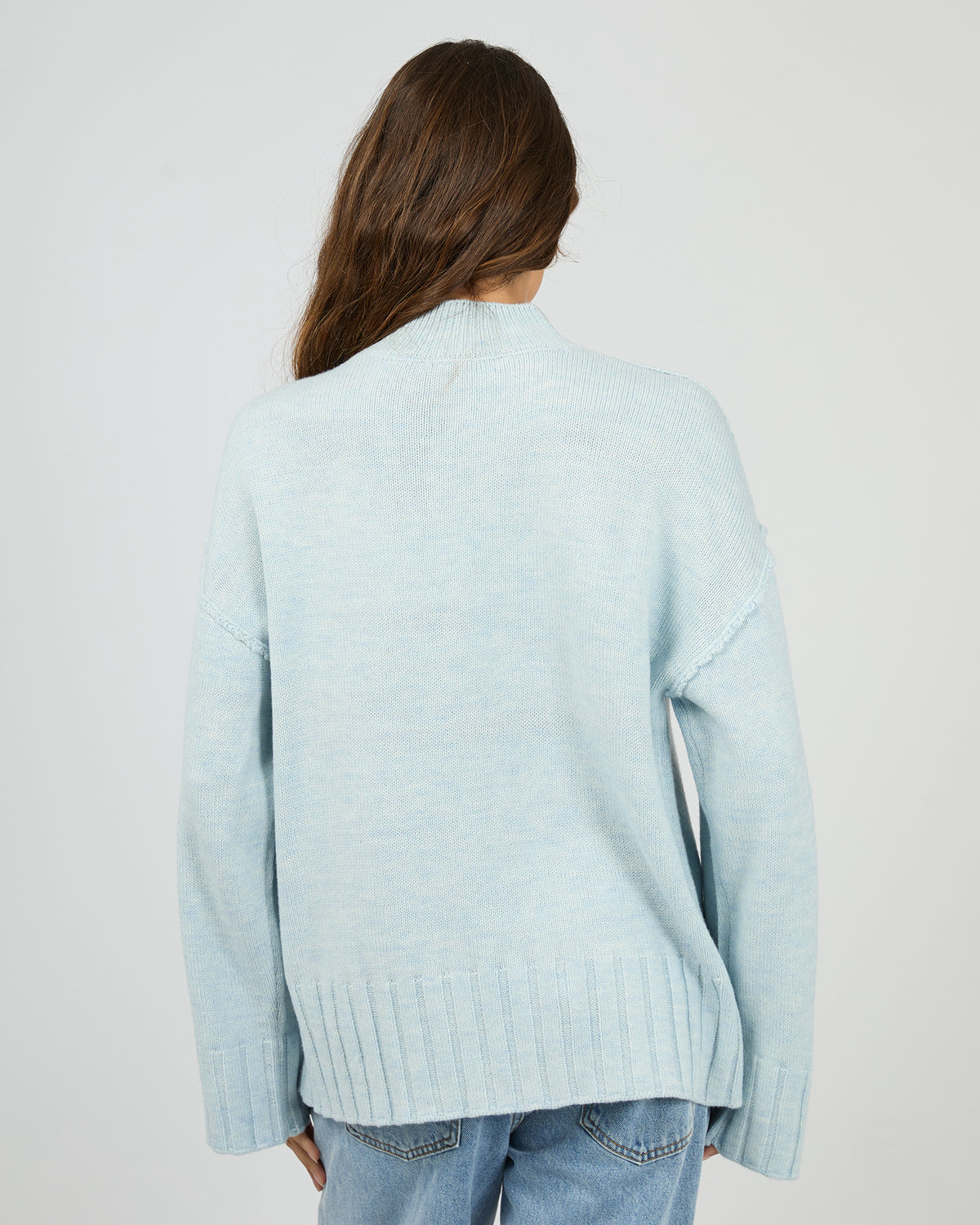 SILENT THEORY / LOTUS KNIT JUMPER / 60X5448.LBU