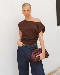 PAPER HEART / HANSEL TOP / CHOCOLATE / PH13969