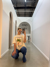 BY FRANKIE / HOTEL LA PALMA TEE / 610-34 / BEIGE