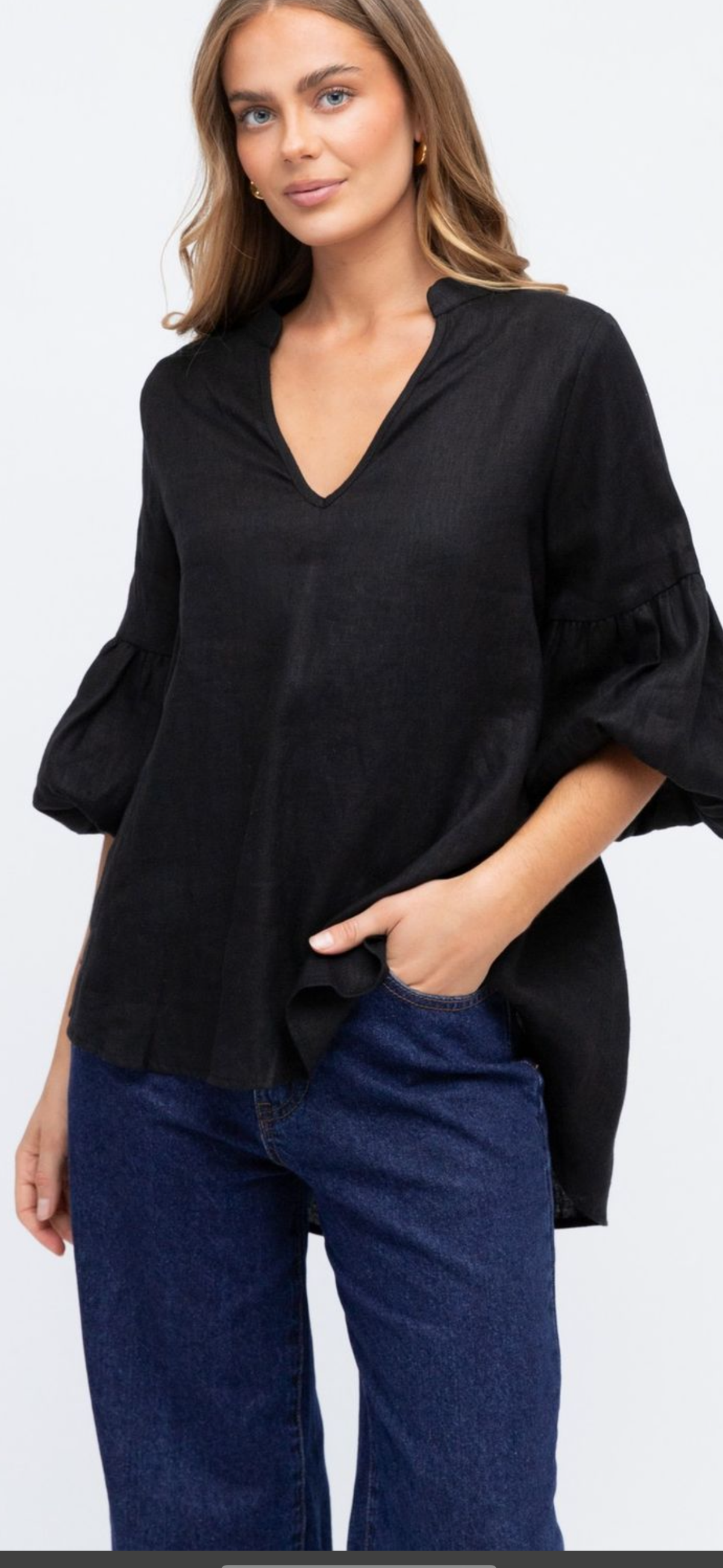 Castaway Top - Black