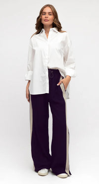 LABEL OF LOVE / STRIPPED PANTS / NAVY / LOL21654-2