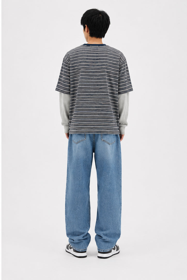 SILENT THEORY / LAYED LONG SLEEVE / 40X0205.STR1
