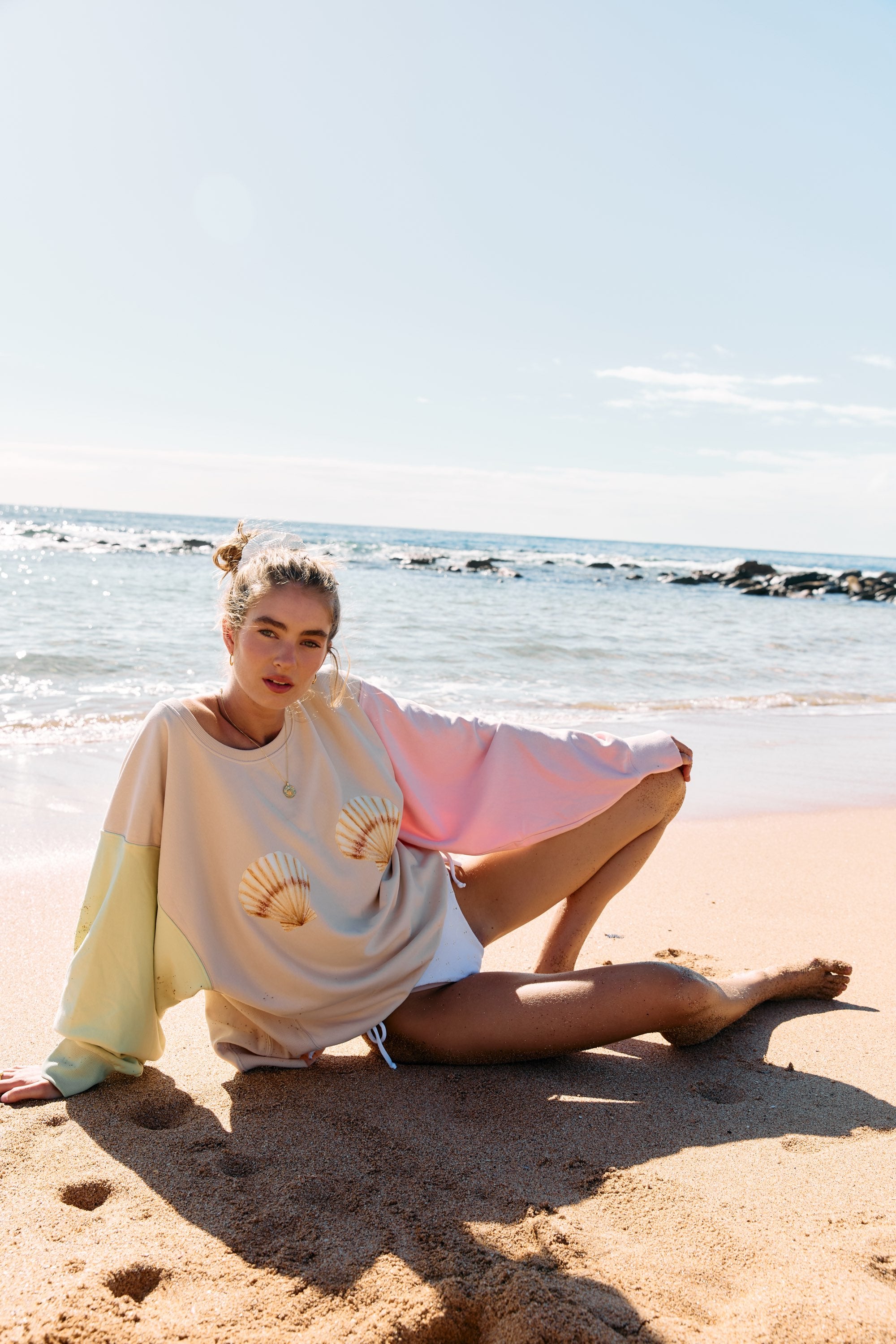 INDIGO & WOLFE / SHELBY PASTEL JUMPER