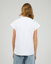 SILENT THEORY / ESSENTIAL TEE / WHITE / 60X5433