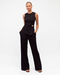 WHITE CLOSET / RIB TANK BLACK / TF11569