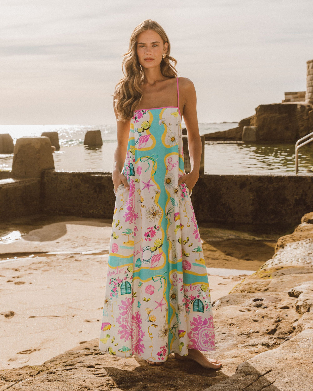 PAPER HEART / SORRENTO MAXI DRESS / PHE11424
