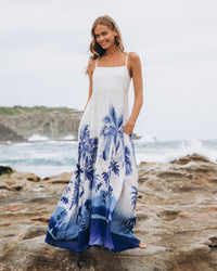 LABEL OF LOVE / INDIGO ISLAND DRESS / LOLE70738