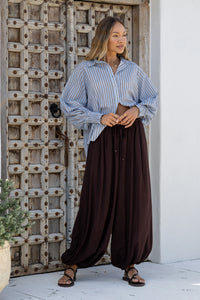 JOOP & GYPSY / BALLON PANTS / CHOCOLATE / 10638