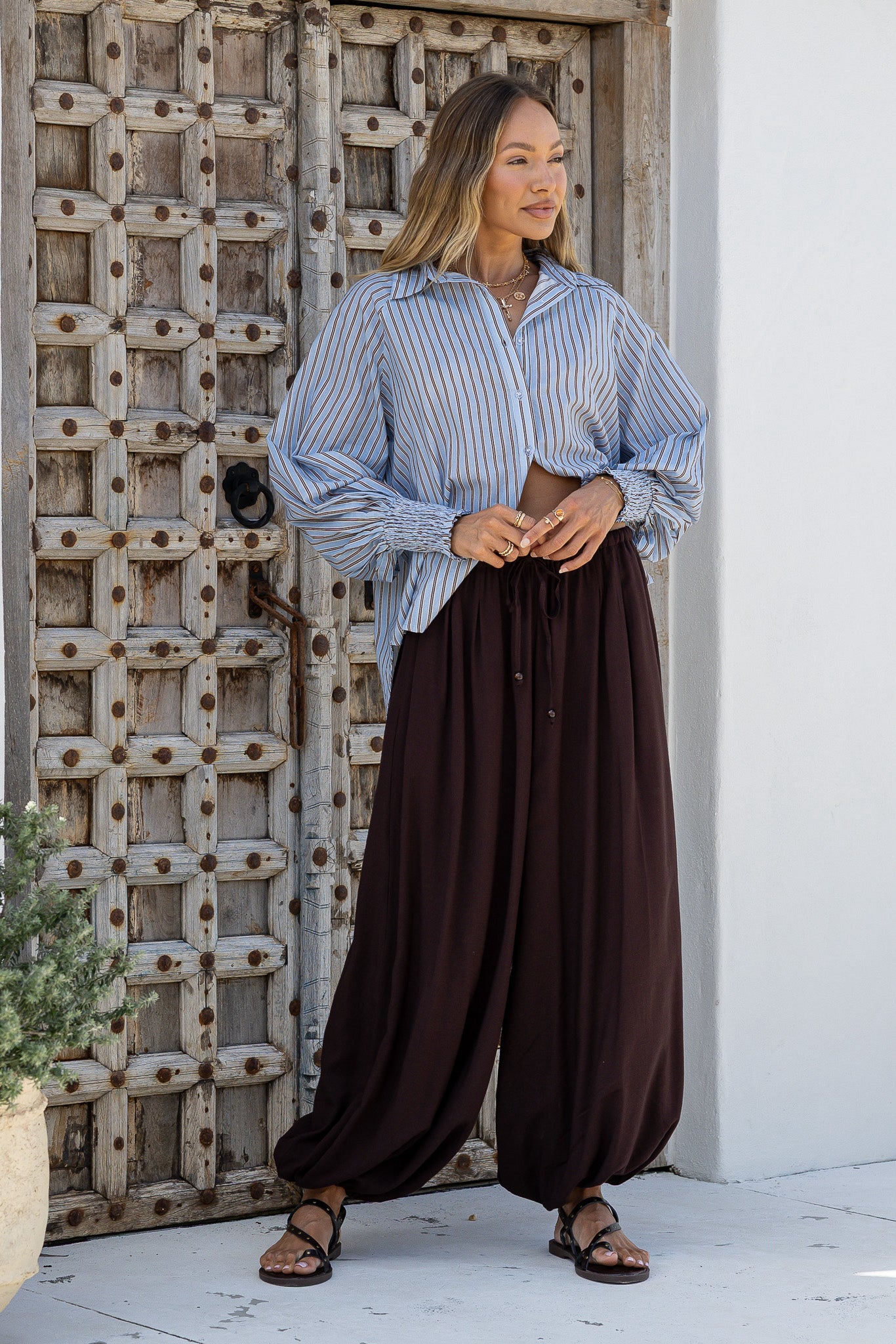 JOOP & GYPSY / BALLON PANTS / CHOCOLATE / 10638