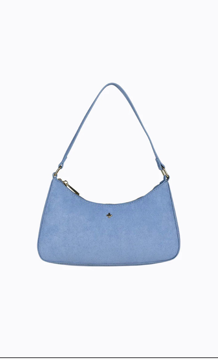 PETA + JAIN / JOSEE SHOULDER BAG / DENIM SUEDE GOLD