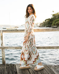 EBBY & I / IDYLL WRAP DRESS / VVNE11249