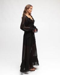 EBBY & I / KALINDA DRESS / BLACK / VV11319