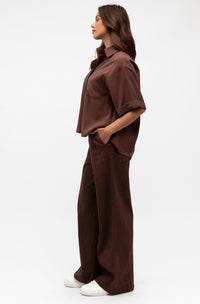 EBBY & I / OASIS CHOCOLATE SHIRT / VV11847