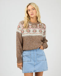 ALL ABOUT EVE / TIVA CREW KNIT JUMPER / 6476165