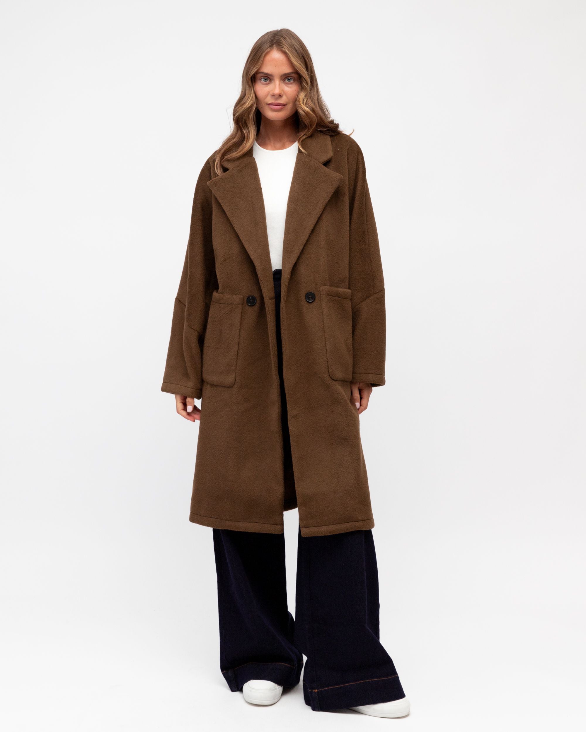 EBBY & I / MODERNA LONGLINE JACKET / VV11869