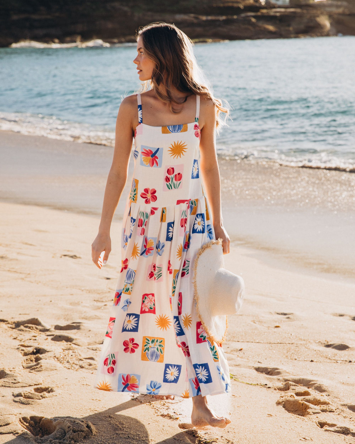LINEN LUX / BELLE MAXI DRESS / VVNE11301