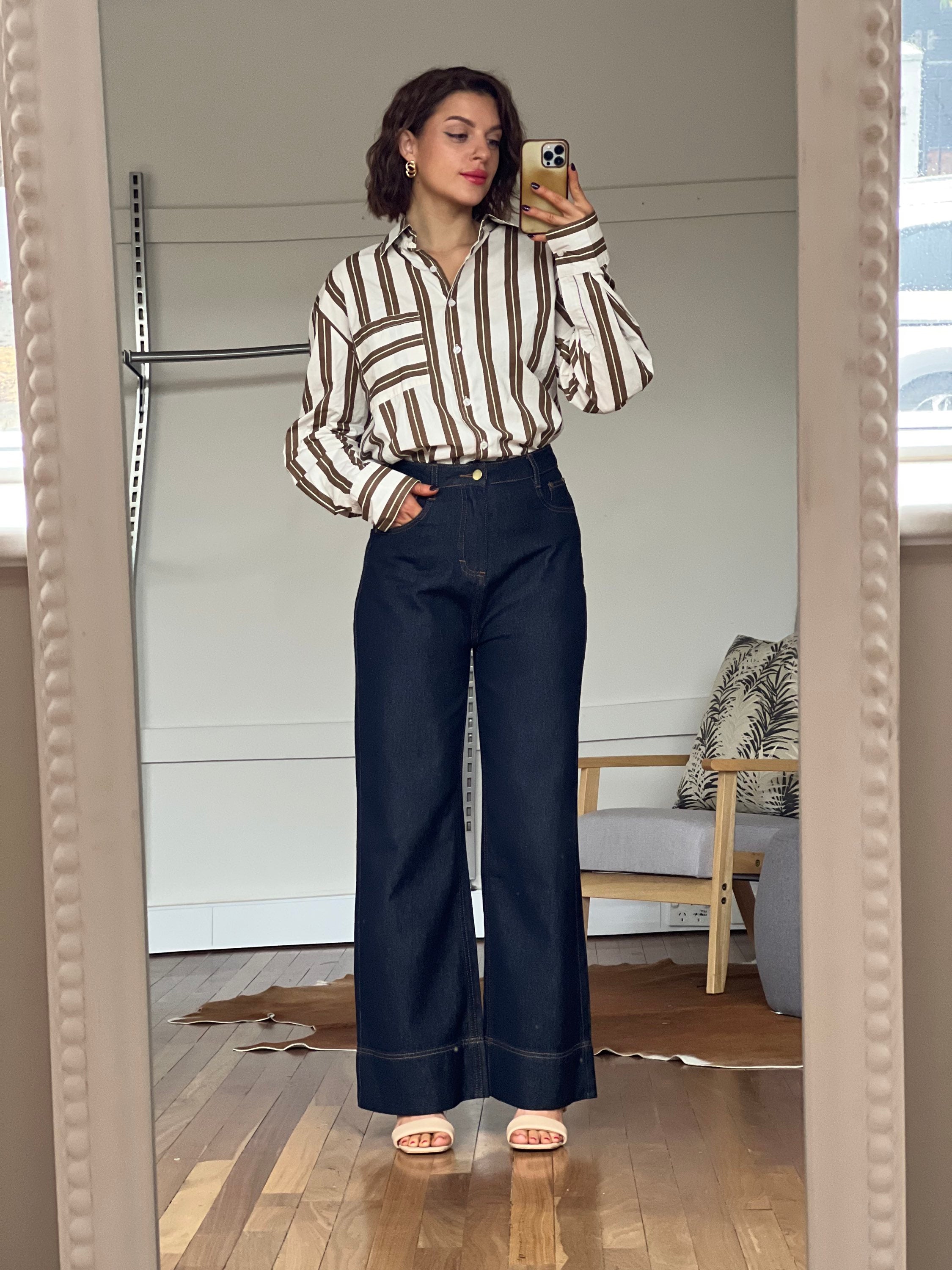 WHITE CLOSET / HUES JEAN / INDIGO / TF10535