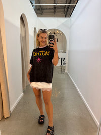 BY FRANKIE / MOTHER ACID WASH TEE / 780-20