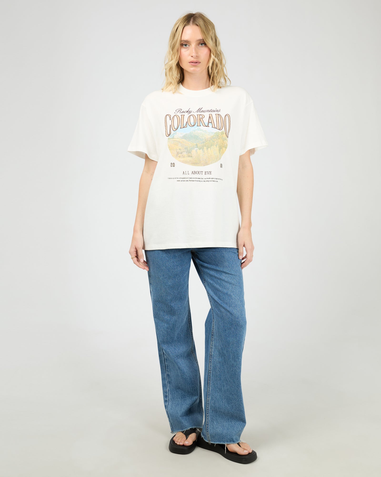 ALL ABOUT EVE / ROCKY MOUNTAINS TEE / 6467700
