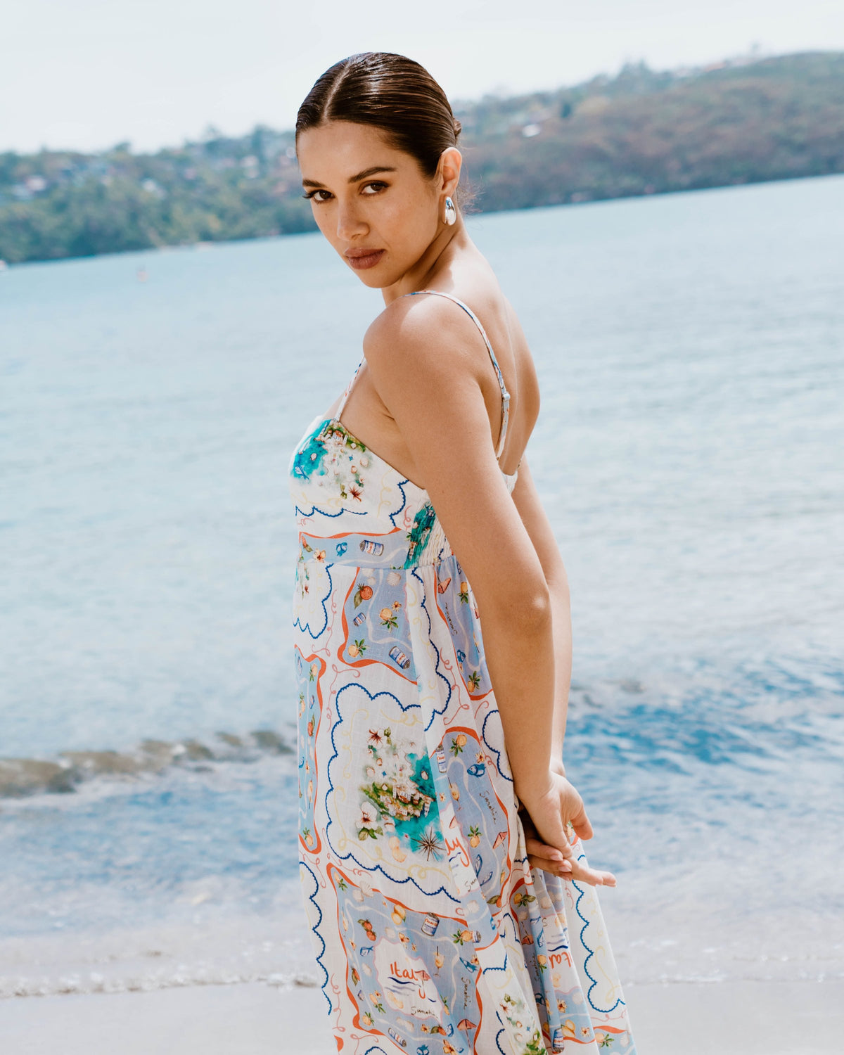 WHITE CLOSET / LUCIA MAXI DRESS