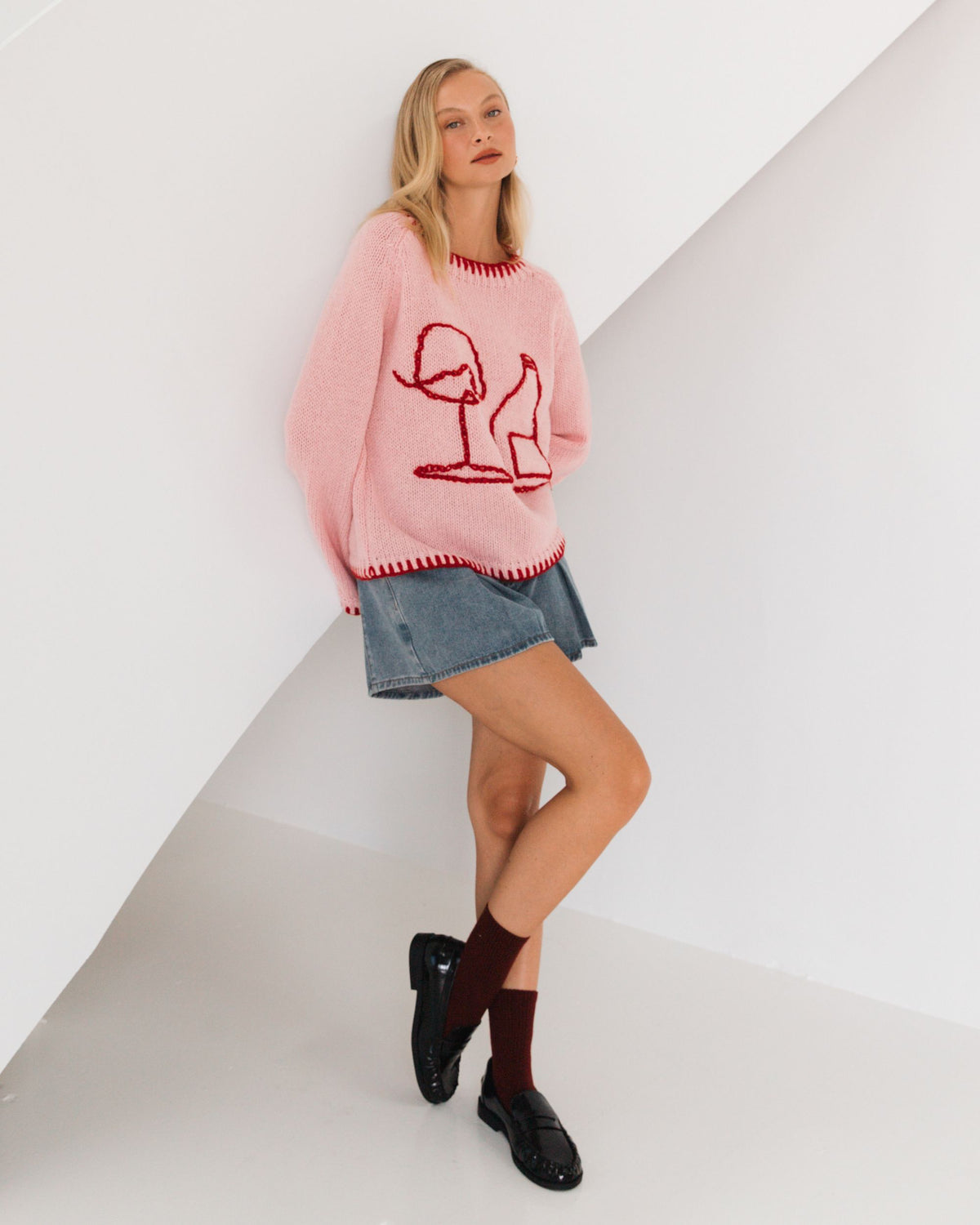 PAPER HEART / WINTER NIGHT KNIT JUMPER / PH13401