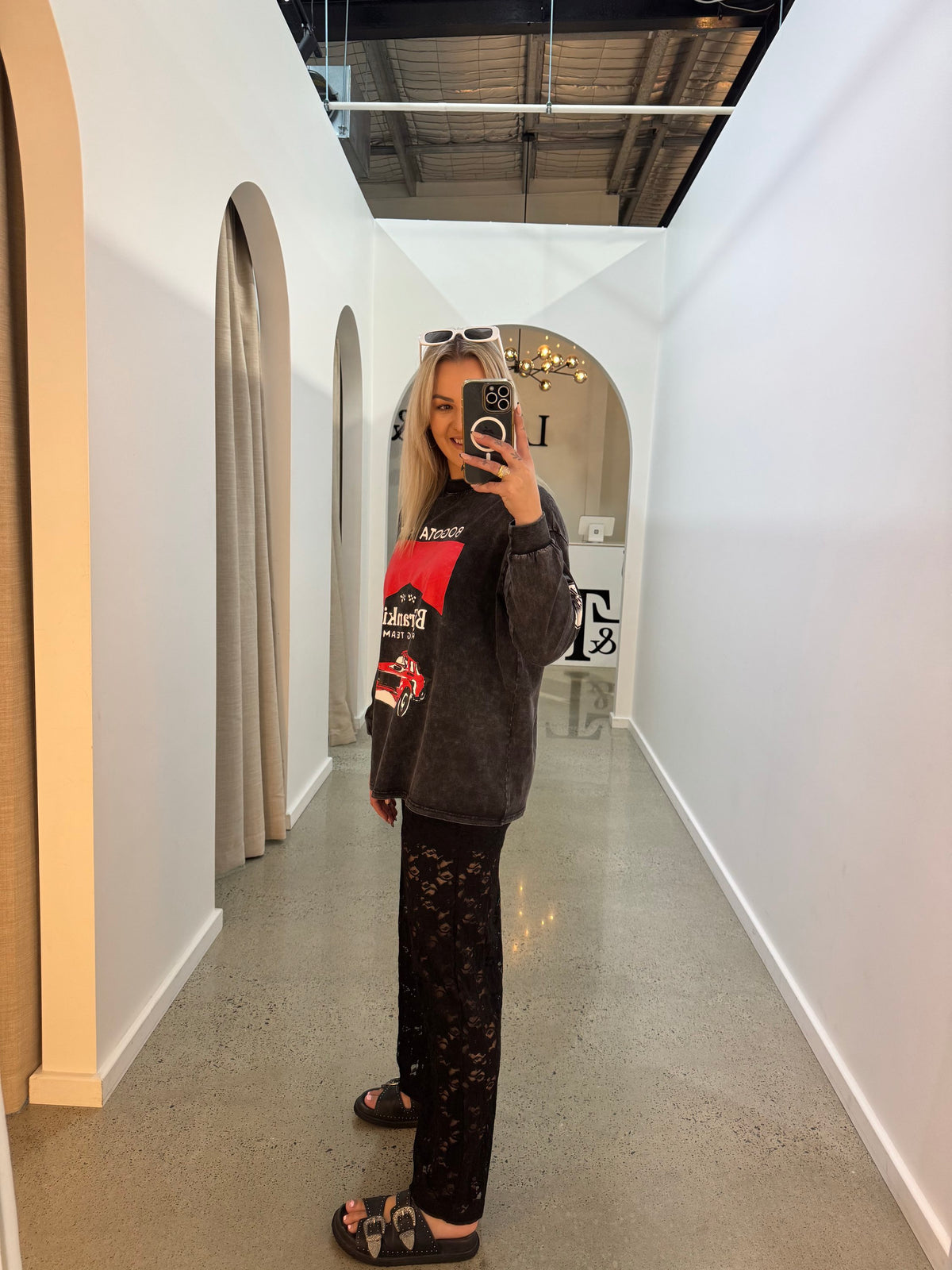BY FRANKIE / BOGOTÁ RACING LS TEE / ACID WASH / 789-5