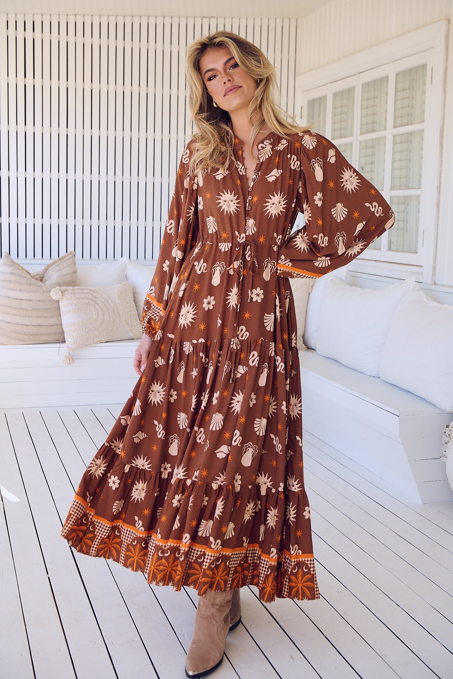 JAASE / DE LA SOL DRESS / JS2023061A