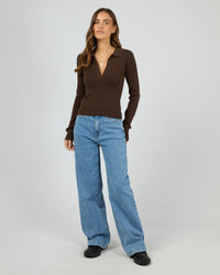 ALL ABOUT EVE / CECILIA KNIT TOP / 6477110
