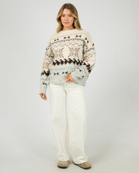 ALL ABOUT EVE / MARINA KNIT CREW JUMPER / 6476218