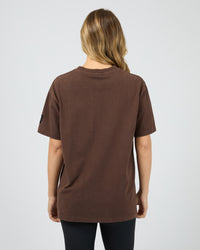 ALL ABOUT EVE / CENTERED RELAXED TEE / BROWN / 6477132