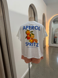 BY FRANKIE / APEROL ORANGE SHORTS / 394-1