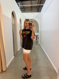 BY FRANKIE / MOTHER ACID WASH TEE / 780-20