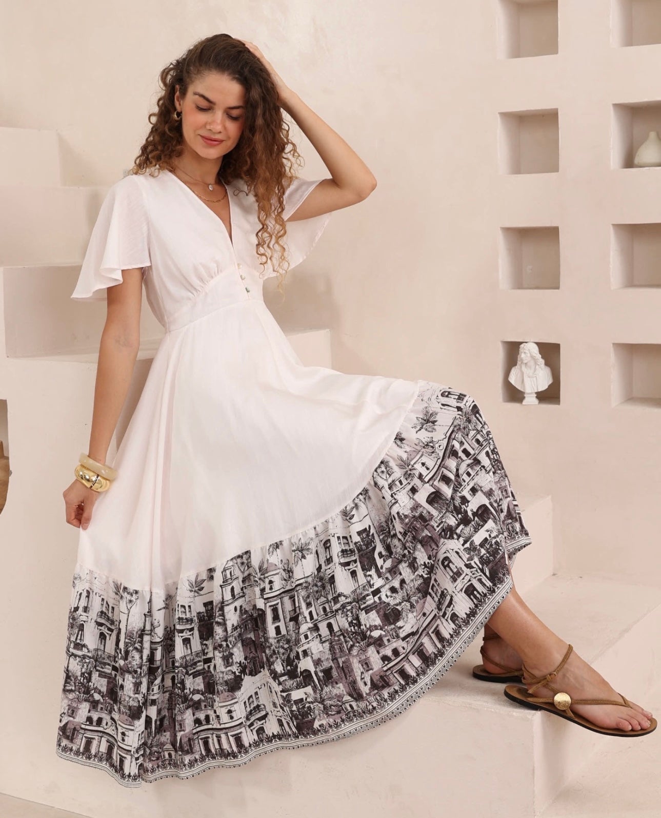 IRIS MAXI / COVE DRESS / 2011307-106