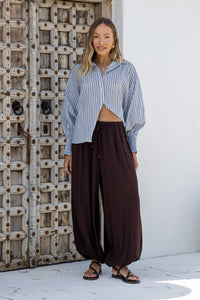 JOOP & GYPSY / BALLON PANTS / CHOCOLATE / 10638