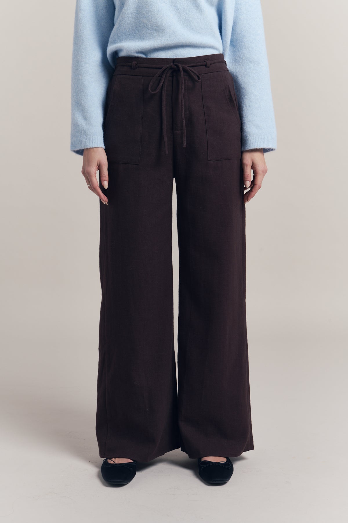 LITTLE LIES / ETTIE PANTS / CHOC / R25043001