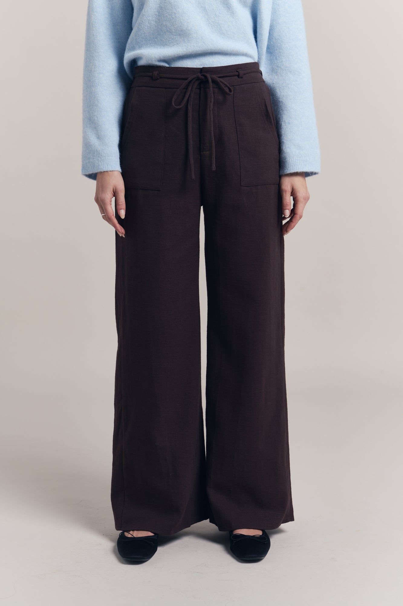 LITTLE LIES / ETTIE PANTS / CHOC / R25043001