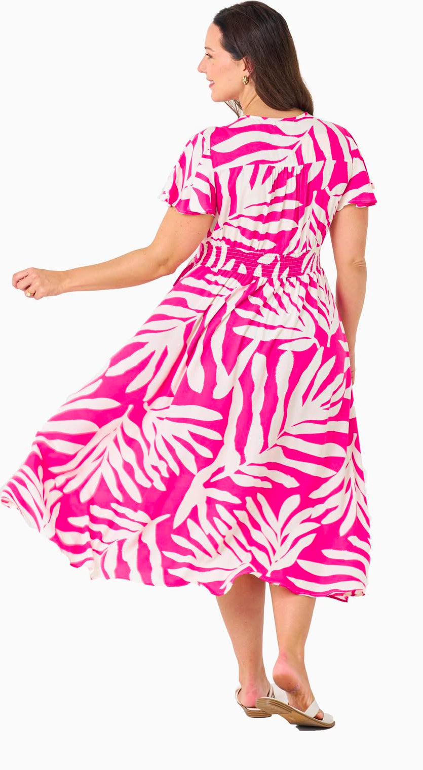 BOHO AUSTRALIA / VILANUEUA / PINK / DRESS