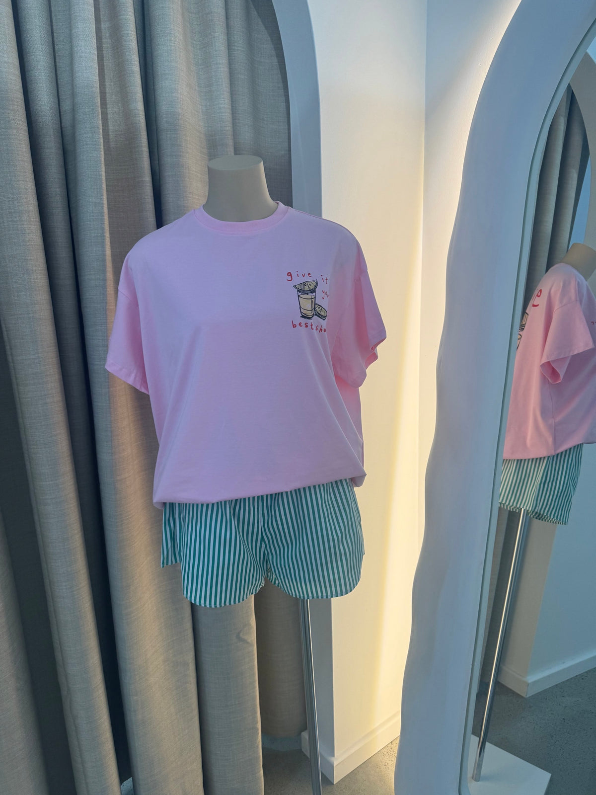 BY FRANKIE / GIVE IT YOUR BEST SHOT SHORTS