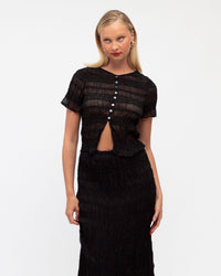 PAPER HEART / NICOLE SKIRT / BLACK / PH12730