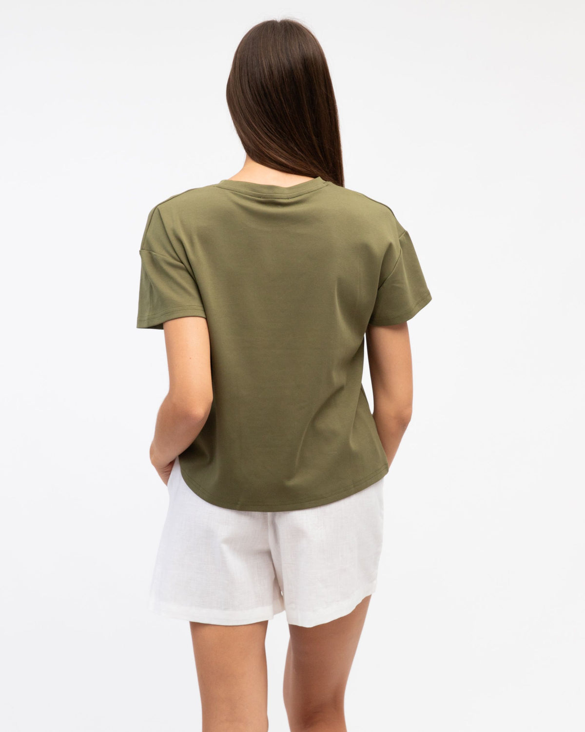 LABEL OF LOVE / EASY TUCK TEE / KAHKI  / LOL70453