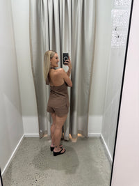 BY FRANKIE / CHOCOLATE BEAD SHORTS / 741-2