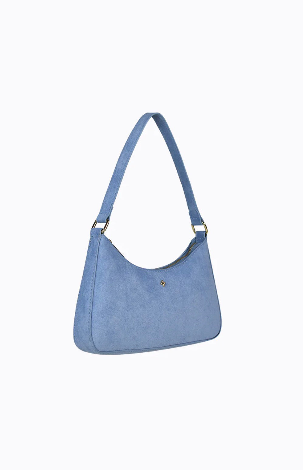 PETA + JAIN / JOSEE SHOULDER BAG / DENIM SUEDE GOLD