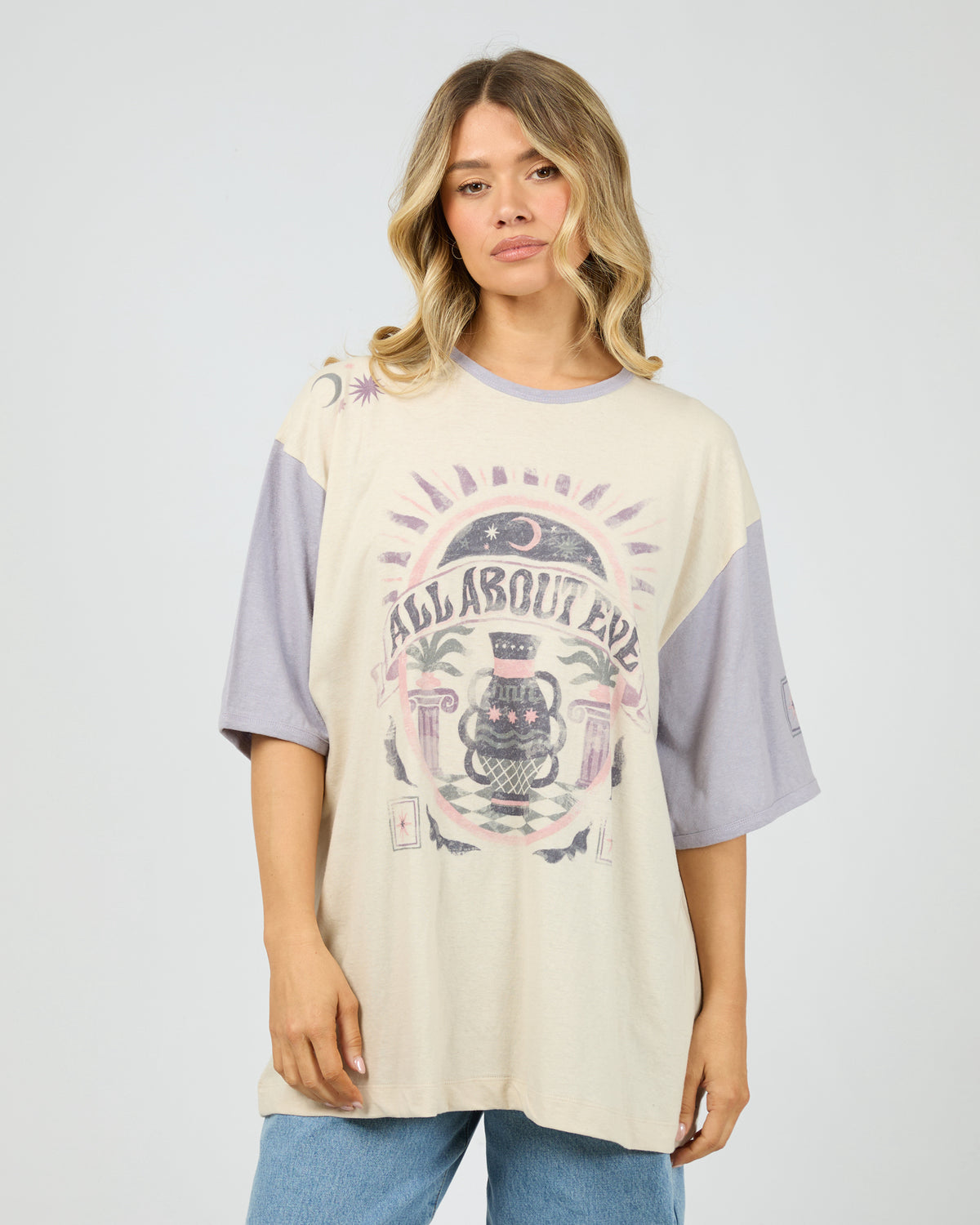 ALL ABOUT EVE / MOONDUST OVERSIZE TEE / 6476266