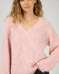 ALL ABOUT EVE / DEVON V NECK JUMPER / 6477171.PPNK