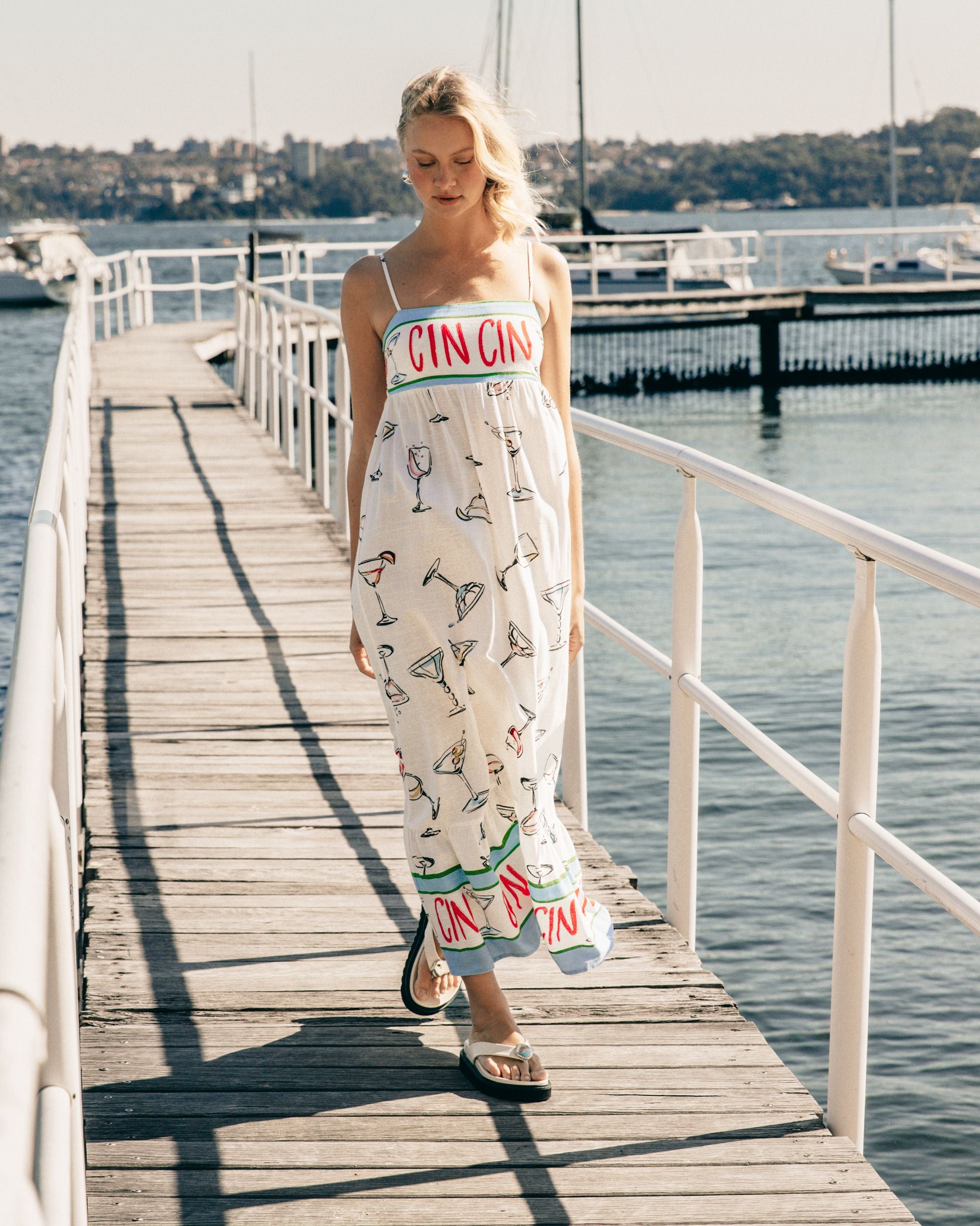 PAPER HEART / CIN CIN MAXI DRESS / PHE13306