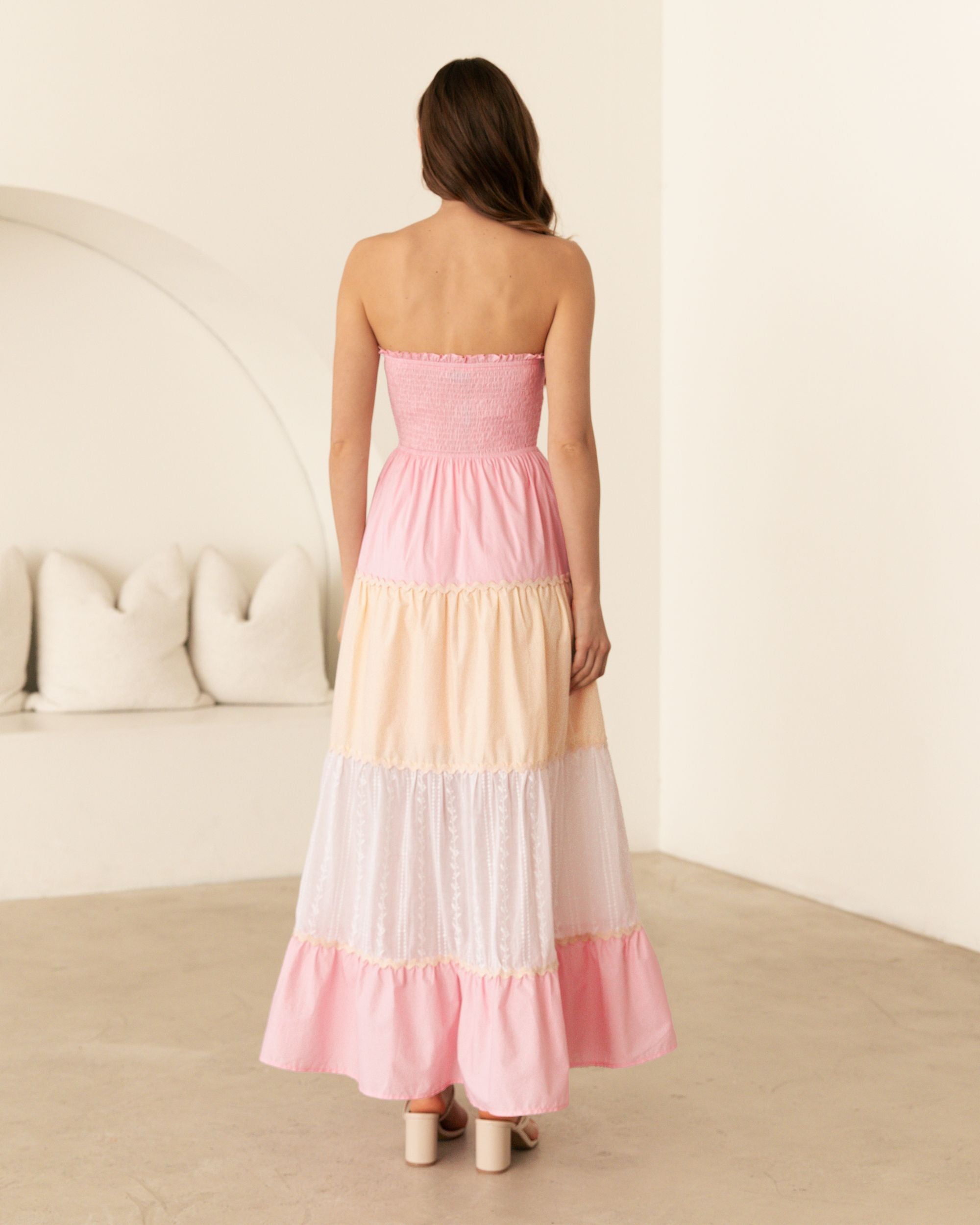 EBBY & I / NEAPOLITAN DRESS / PINK / VV11371