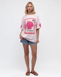 PAPER HEART / LUCE DEL MARE TEE / PINK / PHE13130